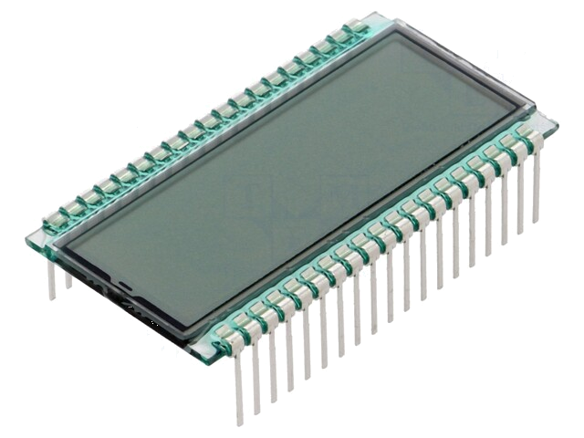 Display: LCD; 7-segment; STN Positive; A.cijfers: 8; -40÷90°C Display: LCD; 7-segment; STN Positive; A.cijfers: 8; -40÷90°C